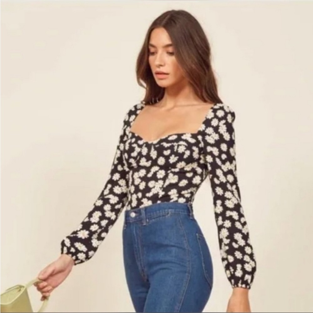 Reformation Reign Top Daisy Chain